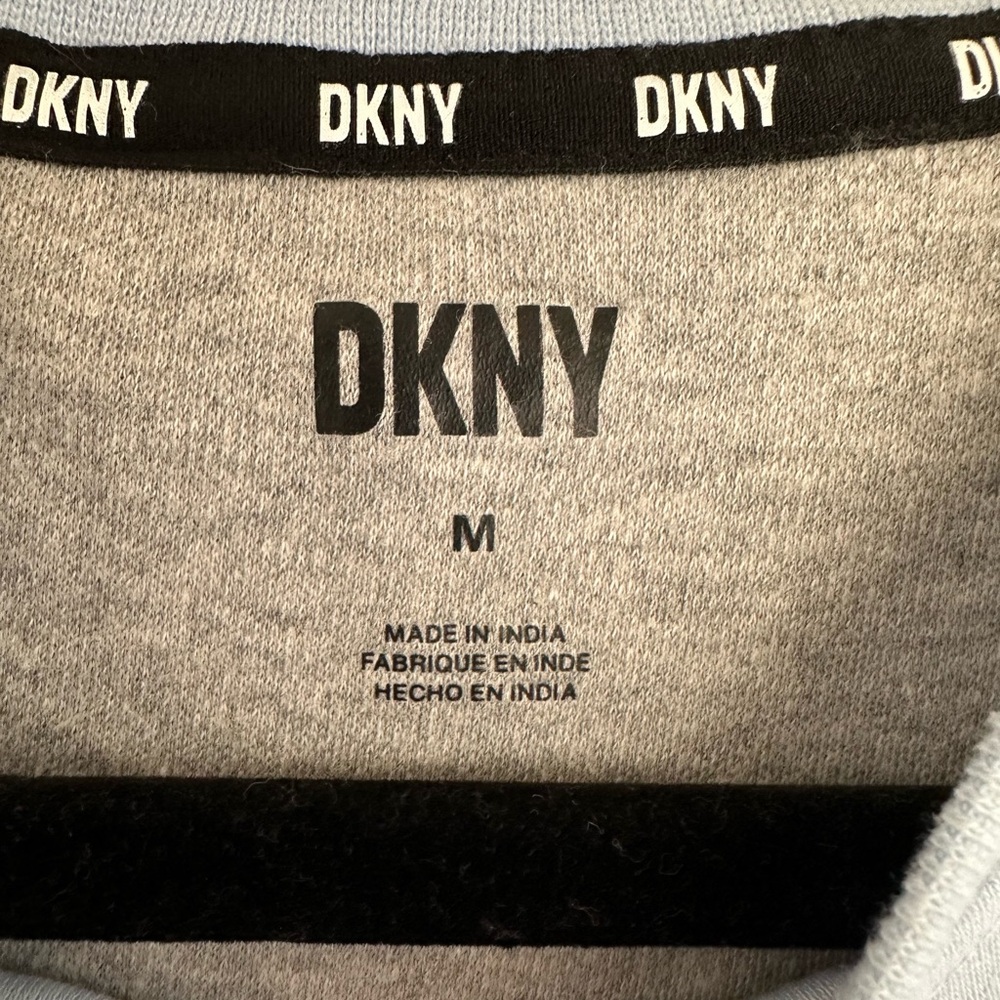 DKNY T-shirt man men size M light blue color